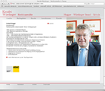 Screenshot www.kanzlei-wuerdinger.de