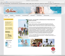 Screenshot www.kirchham.de